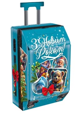 Подарунковий набір "Новорічна валіза", 1000гр, Світ Трейдер